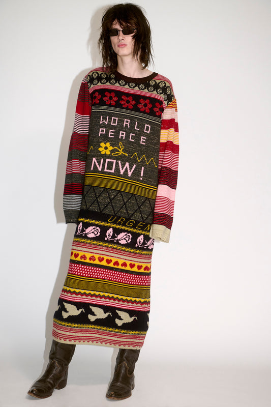World Peace Sweater Dress