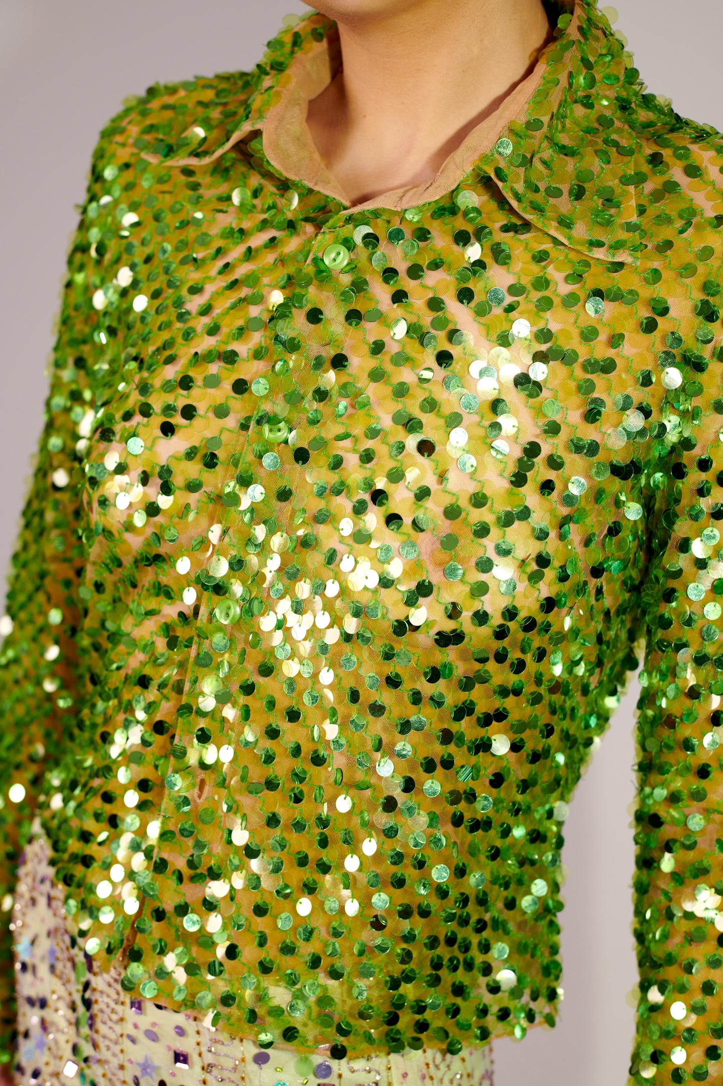 Disco Dot Sequin Shirt