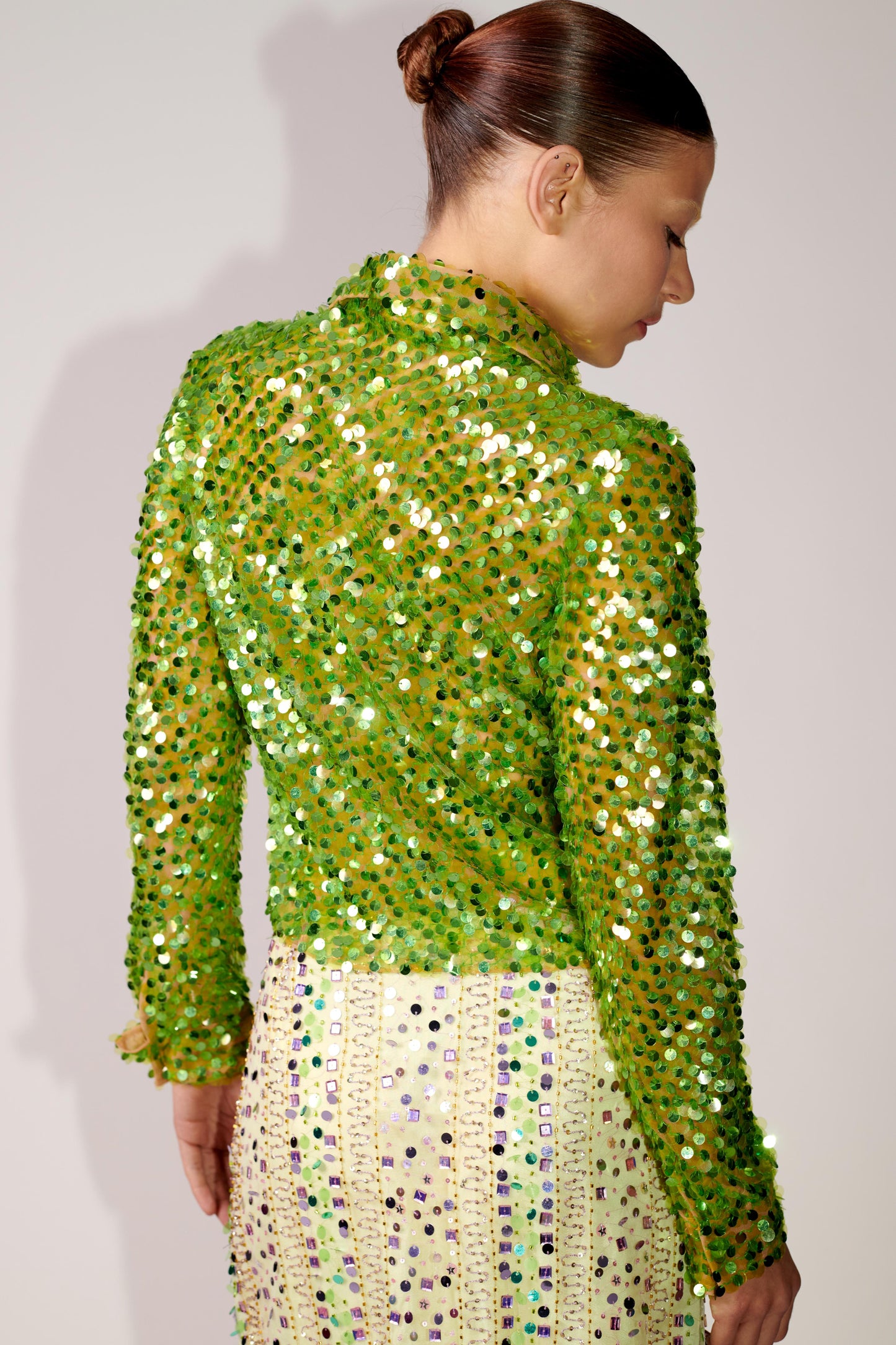 Disco Dot Sequin Shirt