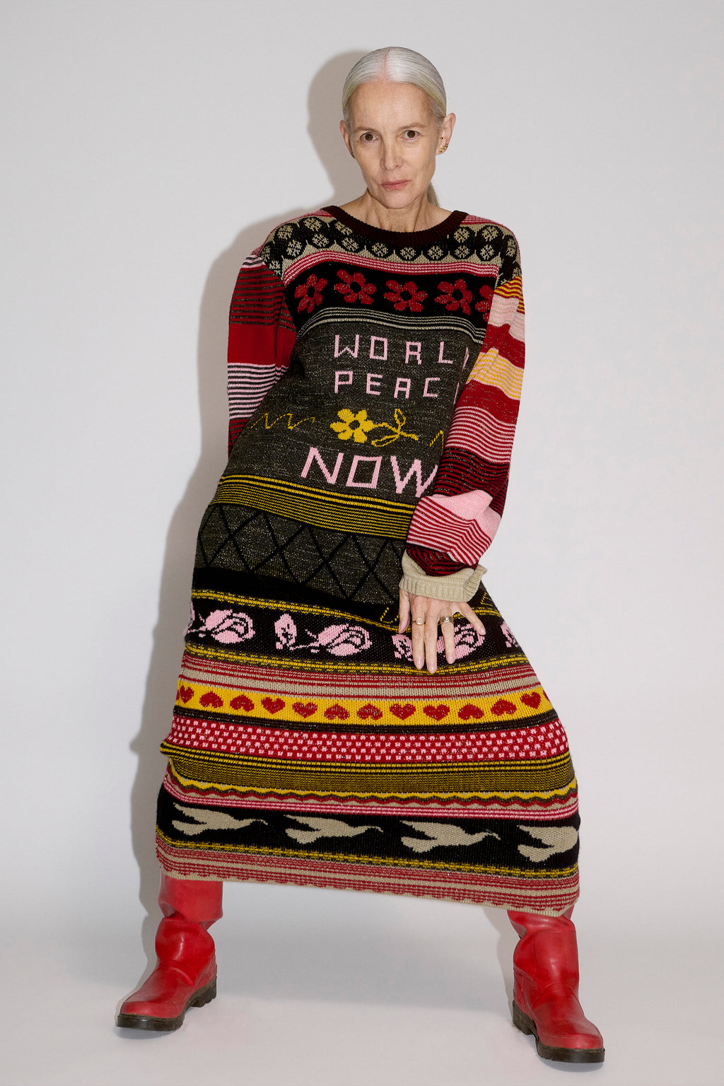 World Peace Sweater Dress