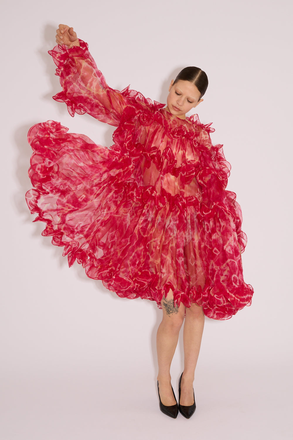 Divine Ruffles Dress