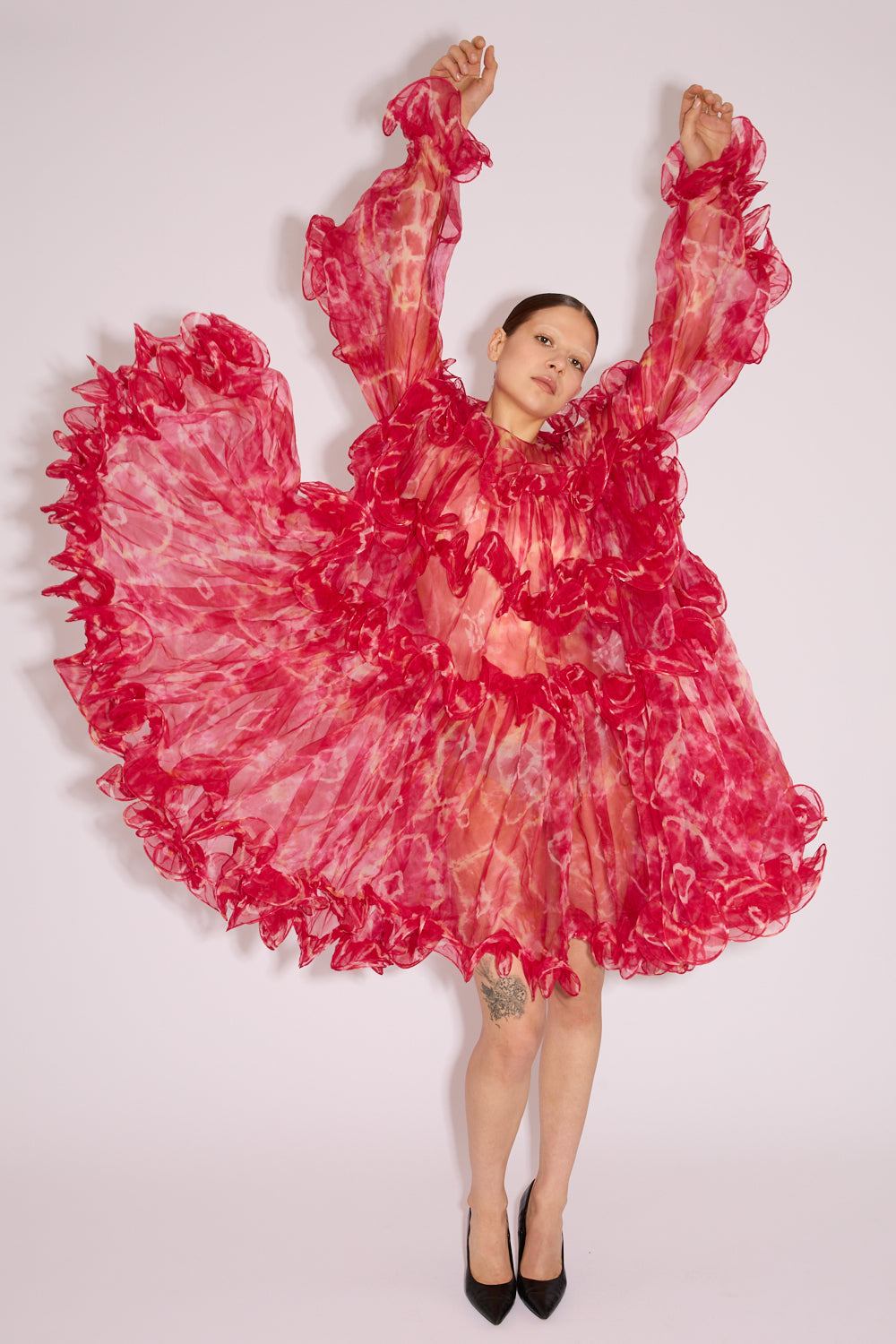 Divine Ruffles Dress