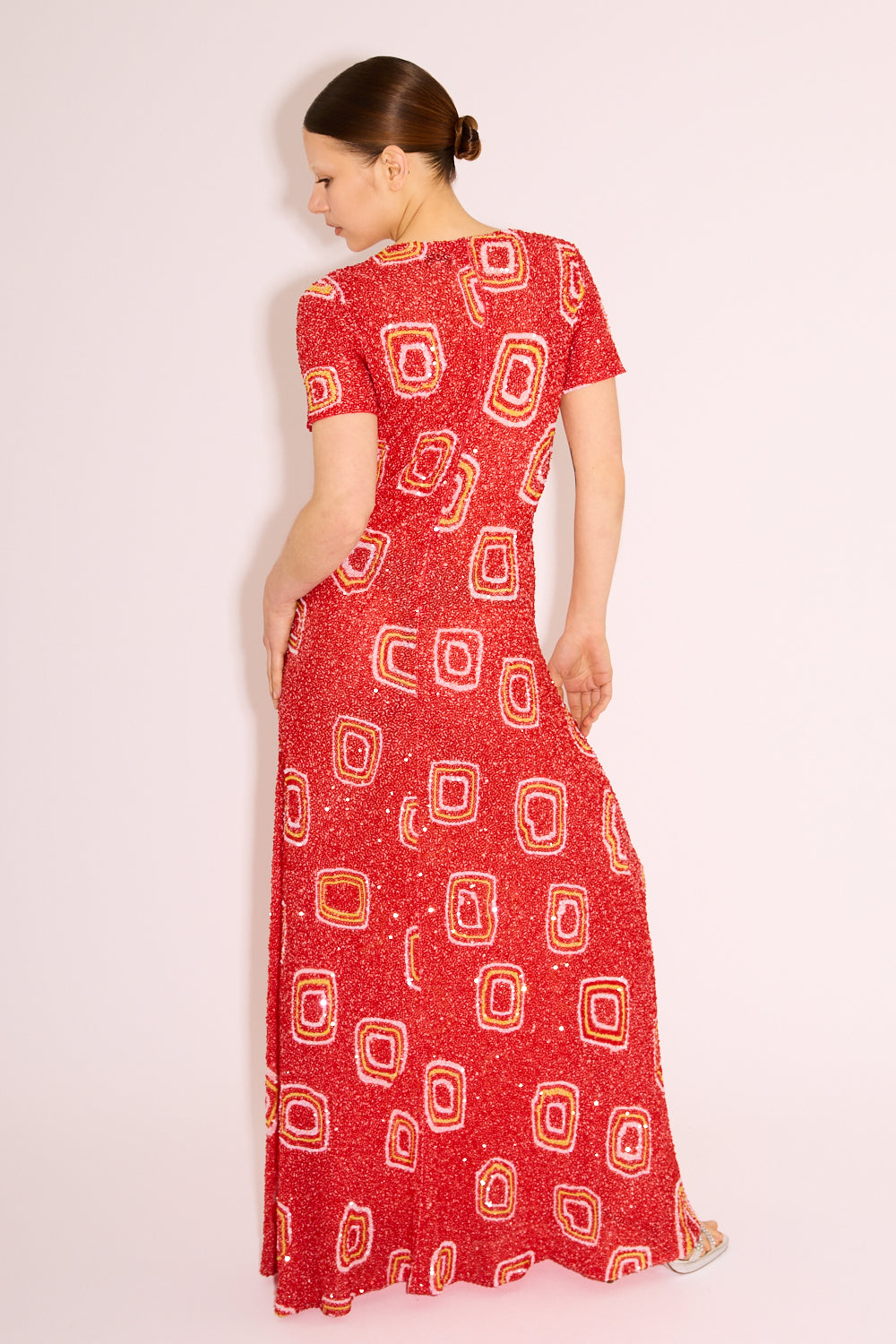 Bias Sequin Dress