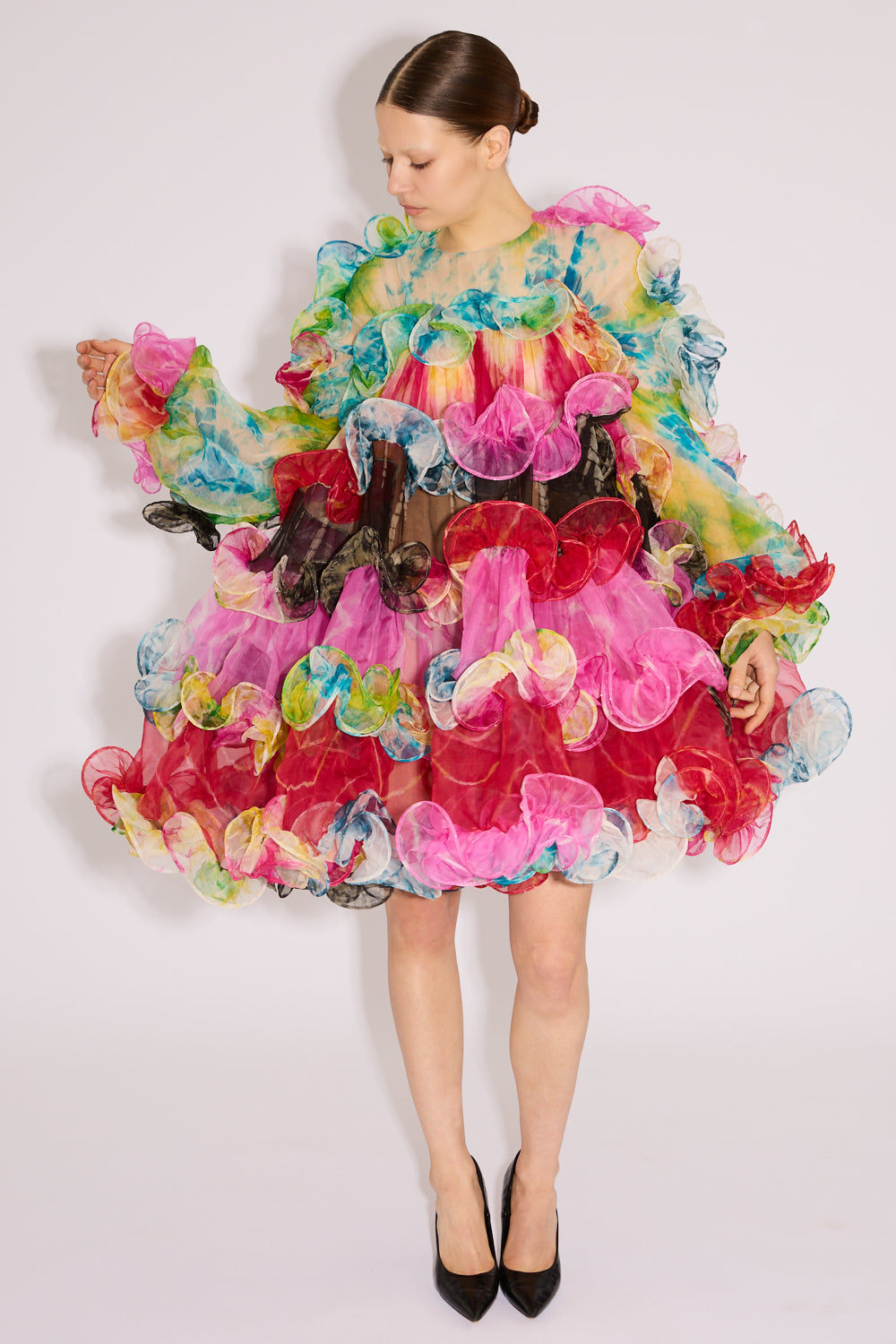 Divine Ruffles Dress