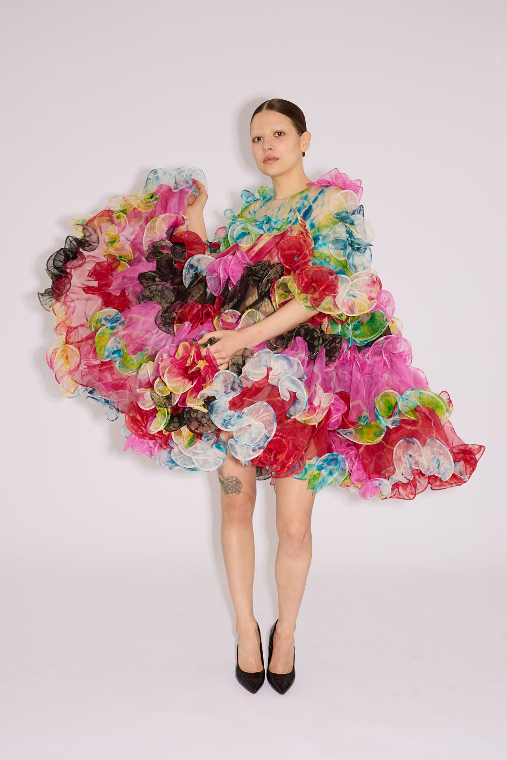 Divine Ruffles Dress
