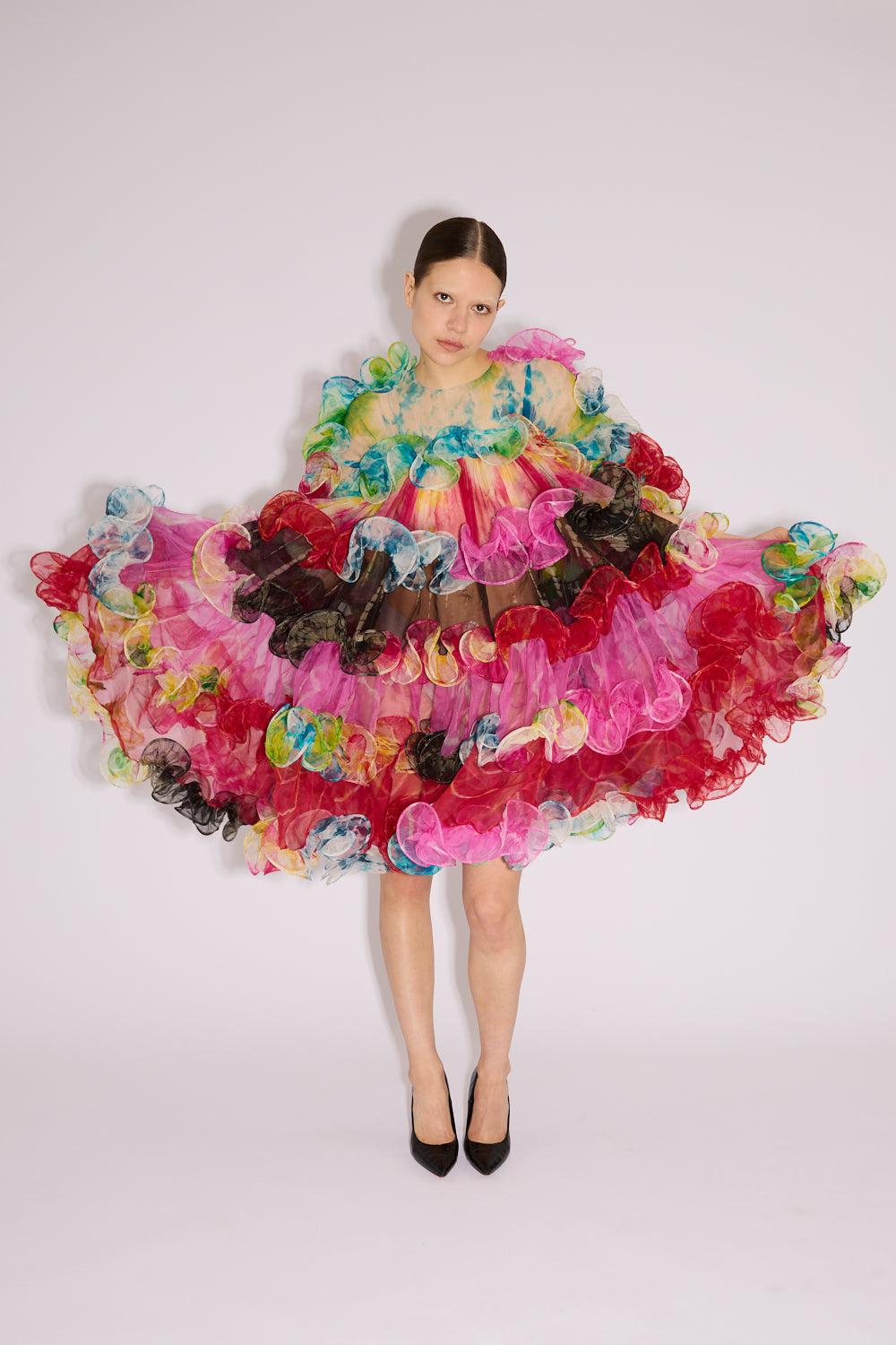 Divine Ruffles Dress