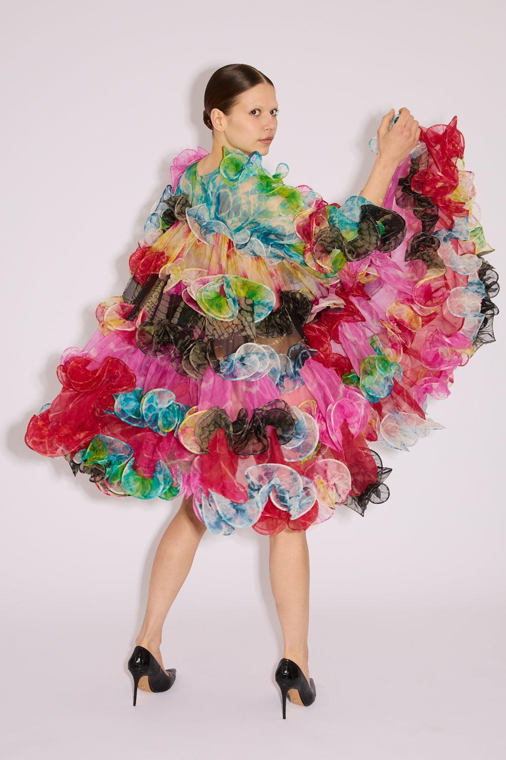 Divine Ruffles Dress