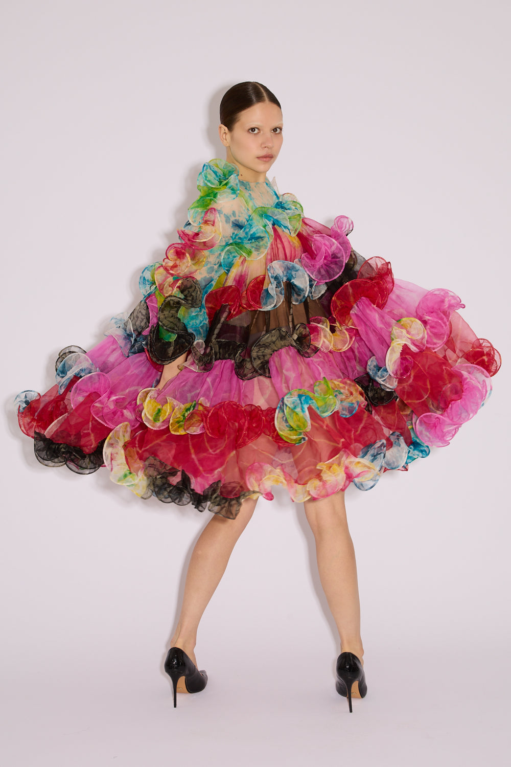 Divine Ruffles Dress