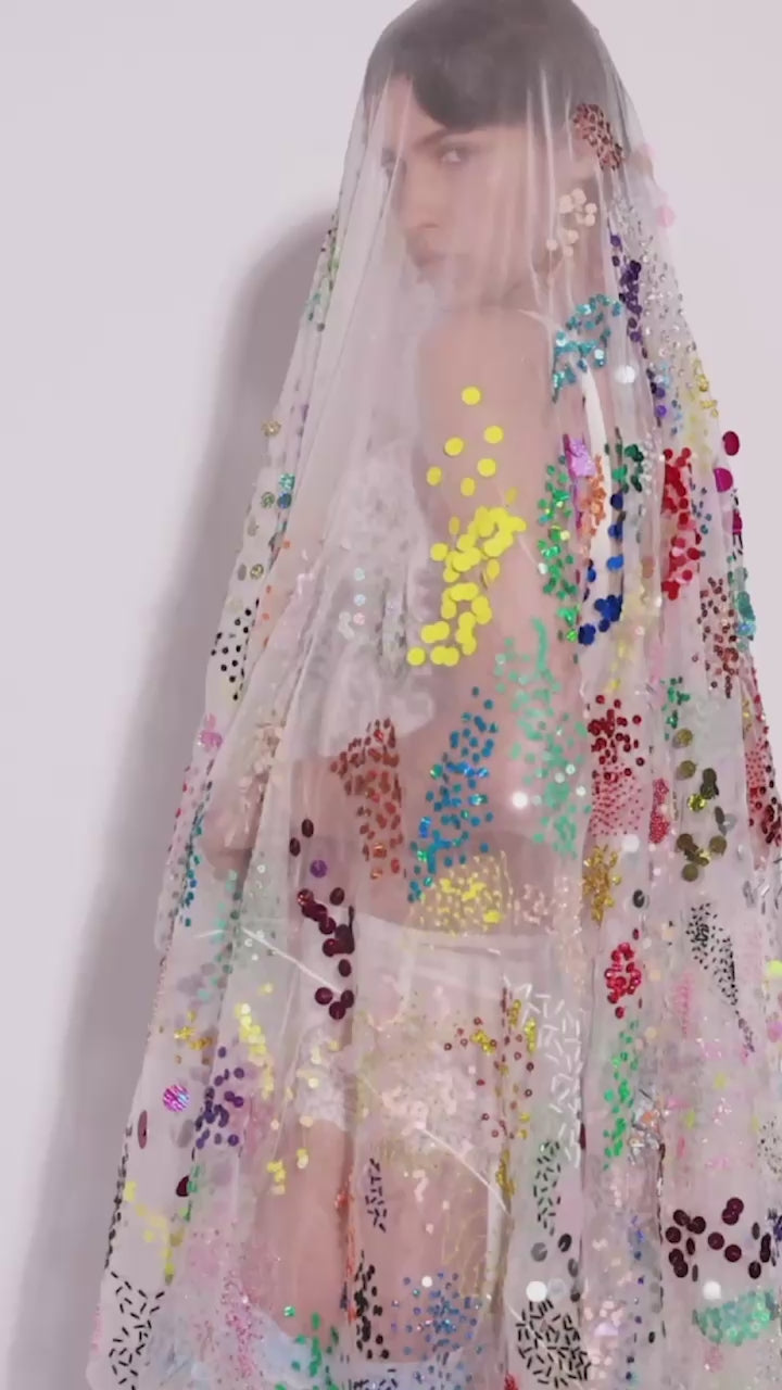 Confetti Veil