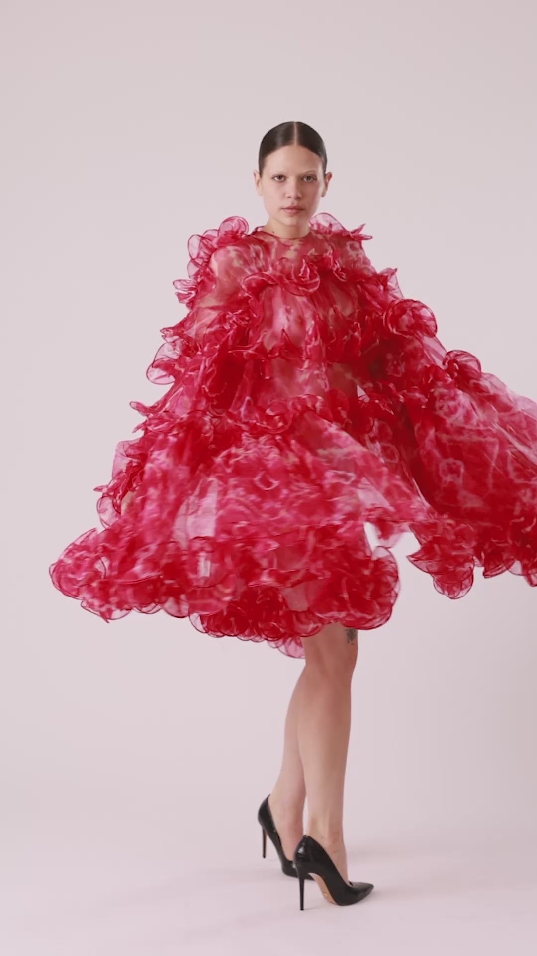 Divine Ruffles Dress
