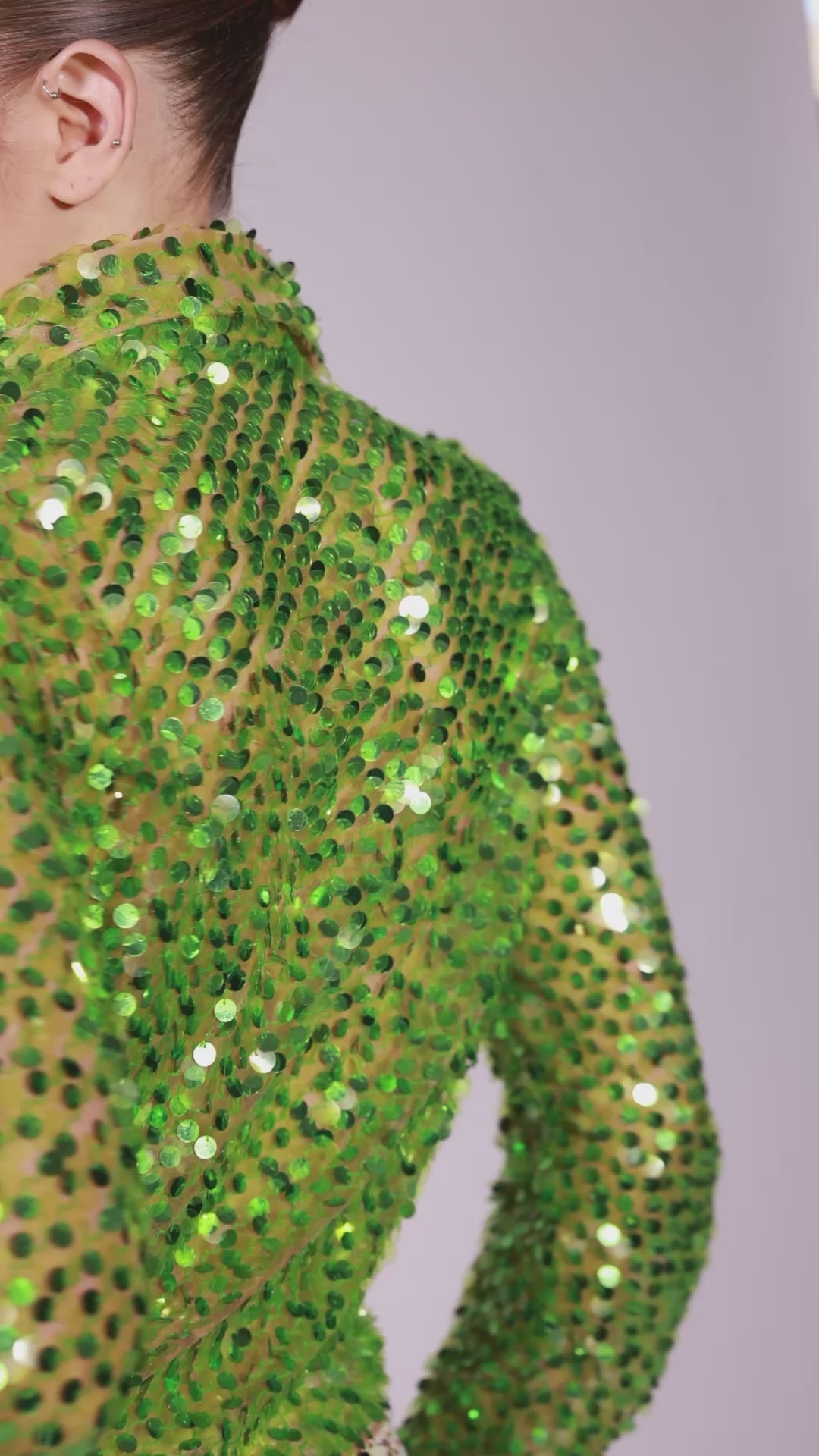Disco Dot Sequin Shirt